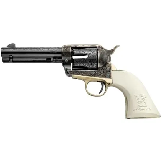 Pietta GW357DMH434NMAE Great Western II 357 Mag 4.75" Blued Revolver - View 2