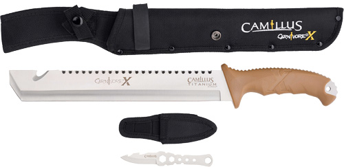 Camillus 19236-003 Carnivore 18" Machete, 12" Ti Bonded Blade, Sheath Included - View 2