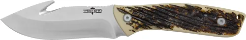 Camillus 19247 Western Crosstrail 4.25" Gut Hook Knife, Titanium Blade - View 2