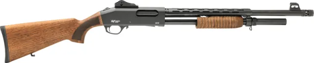GForce Arms Gf3Pn 12 Gauge Pump 20 in Nickel Cerakote 41 Capacity - View 2