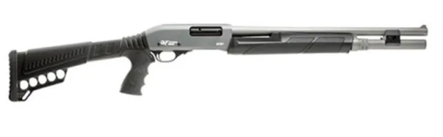 GFORCE GF2P12 12 Gauge Pump Action 20 in Barrel 7+1 Capacity Tactical Gray - View 2