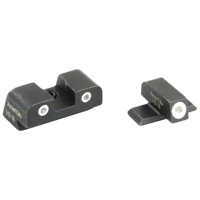 AmeriGlo XD191 Classic Tritium Sight Set for Springfield Armory XD Gree... - View 2
