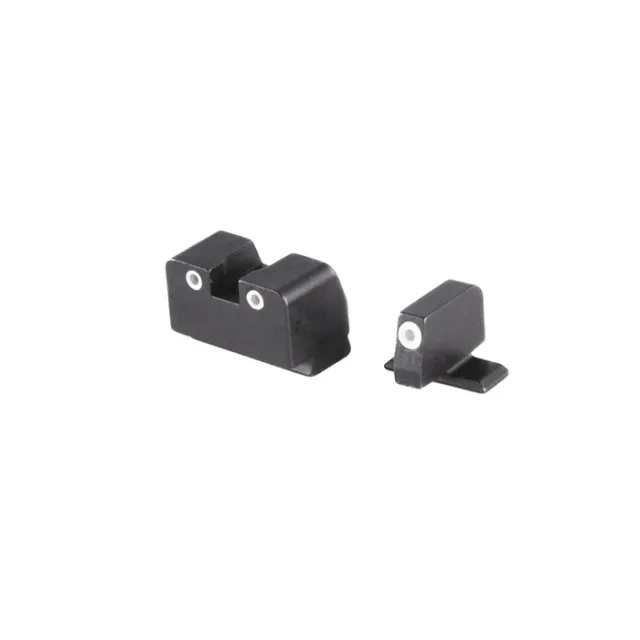 AmeriGlo XD181 Sight Set Springfield XD Green Tritium White Outline - View 2