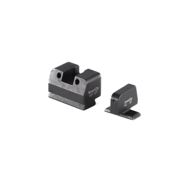 AmeriGlo XD181 Sight Set Springfield XD Green Tritium White Outline - View 3