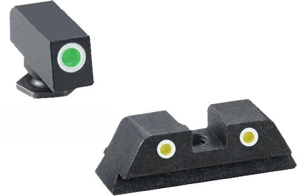 AmeriGlo GL5115 Tritium Sight Set Glock Gen 5 9mm/.40 Night Sights - View 2