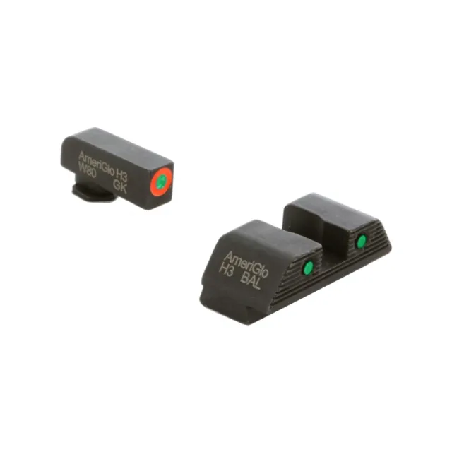 Ameriglo GL-816 Trooper Green Front Sight with Orange Pro-Glow - View 2