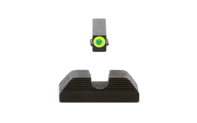 AmeriGlo GL-5354 Night Sight Green Front LumiGreen Outline Matte Finish - View 3