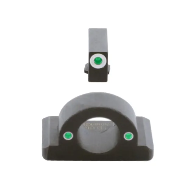 AmeriGlo GL-4125 Tritium Ghost Ring Sight Green/White for Glock 42/43/48 - View 2