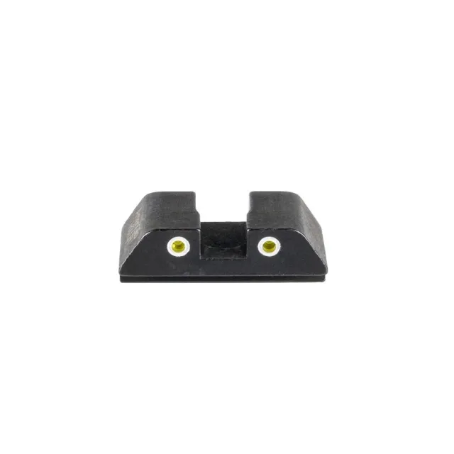 AmeriGlo GL-8115R Tritium 2-Dot Rear Sight for Glock Yellow/White - View 2