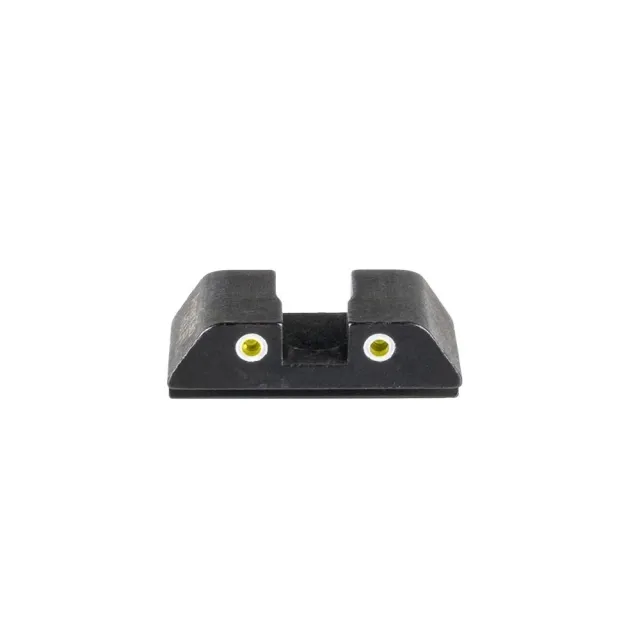 AmeriGlo GL-8431R Tritium 2-Dot Rear Sight Glock 42/43/43X/48 Yellow - View 2
