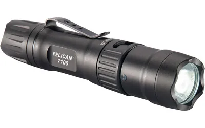 Pelican 7100 Tactical Flashlight 700 Lumens LED Rechargeable Tail Switch Black - View 2
