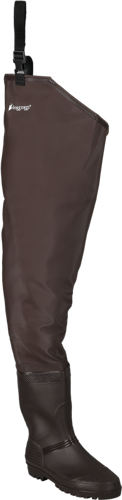 Frogg TOGGS 2RN311-304-110 PVC Lug Sole Hip Wader Brown Size 11 - View 2