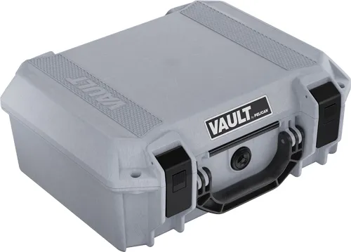 Pelican VCV200-0000-GRY Vault Medium Pistol Case with Foam Ghost Gray - View 2