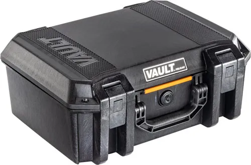 Pelican V300 Vault Large Pistol Case 16"x11"x6.5" Polymer Matte Black - View 2