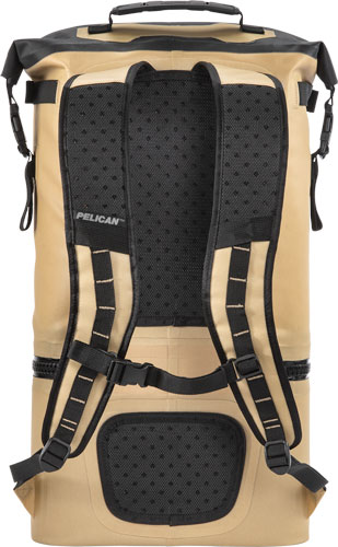 Pelican Soft Cooler Backpack Compression Molded Coyote 7.5x16x23.5 840D TPU - View 2