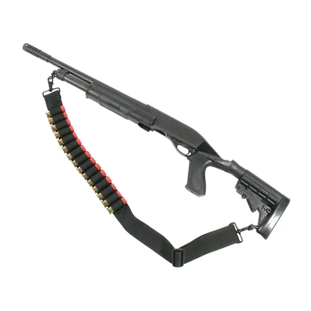 Blackhawk 43SS15BK Two-Point Adjustable Shotgun Sling 15-Shell Nylon - View 2