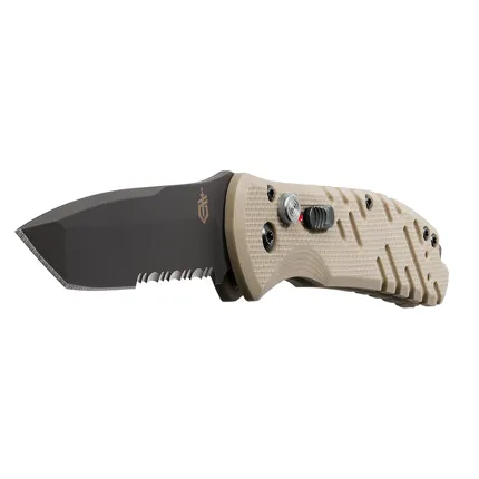 Gerber Propel Downrange Auto S30V Tanto Blade Folding Knife Desert G10 Handle 30-000717 - View 2