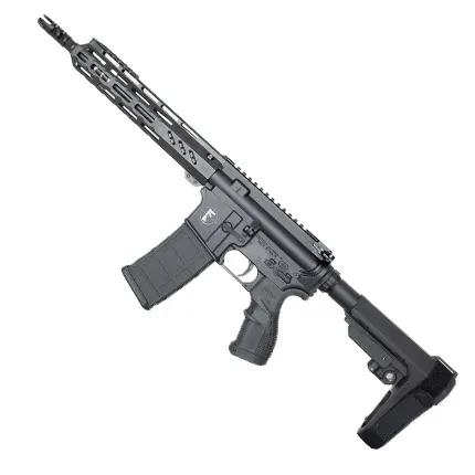 FosTech TECH STRYKER PISTOL 10.5" 300BLK BLACK 10.5" Barrel, 10" Mach 2 Handguard, Sba 3 Brace, Sabre Grip, 300 Blk, Forged - View 2