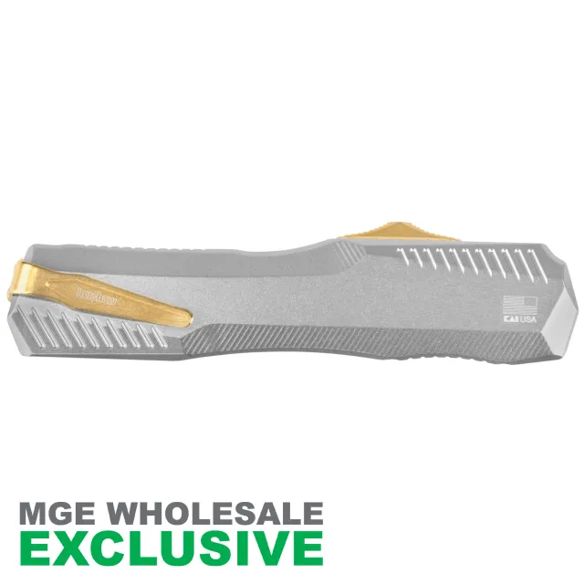 KERSHAW LIVEWIRE AURUM RAW HANDLE GOLD BLADE MGE Exclusive - View 3