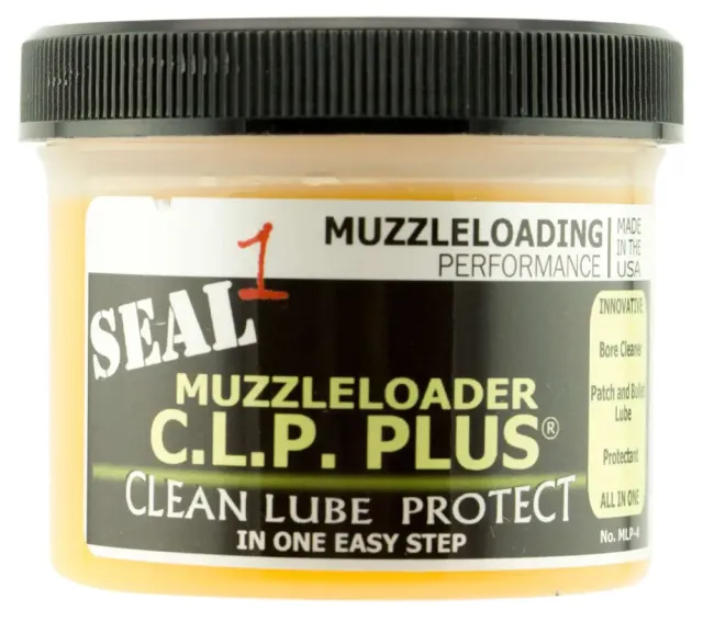 Seal 1 MLP4 CLP Plus Muzzleloader Cleaner Lubricant Protectant 4 oz Jar - View 2