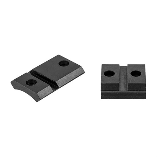 Warne M902801M Maxima 2-Piece Steel Base for Remington 7 Matte Black - View 2