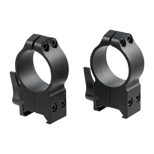 Warne 216LM Maxima 30mm QD Extra High Matte Rings - View 2