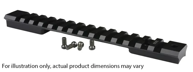Warne 7685M Ruger American Centerfire Tactical Rail Black Anodized - View 2