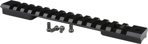 Warne Weatherby Mark V Mag 9 Lug Tactical Rail 20 MOA Black Anodized - View 2