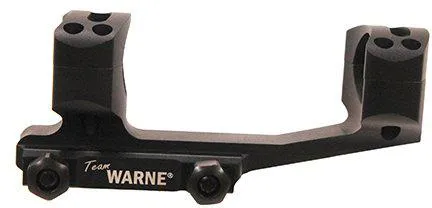 Warne MSR QD XSKEL 1" Black Cantilever Mount Matte Finish QDXSKEL1TW - View 2