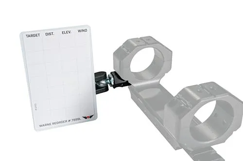 Warne Skyline Precision Mount Data Card Holder Matte Black 7854M - View 2
