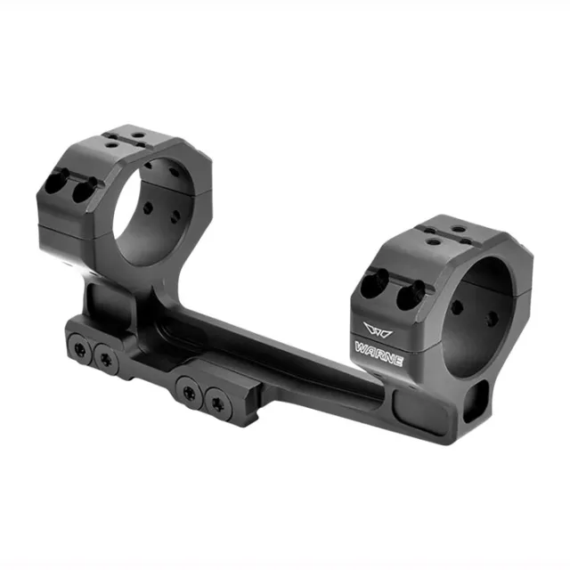 Warne 781820MOA Precision Cantilever Scope Mount 30mm 20 MOA Black - View 2