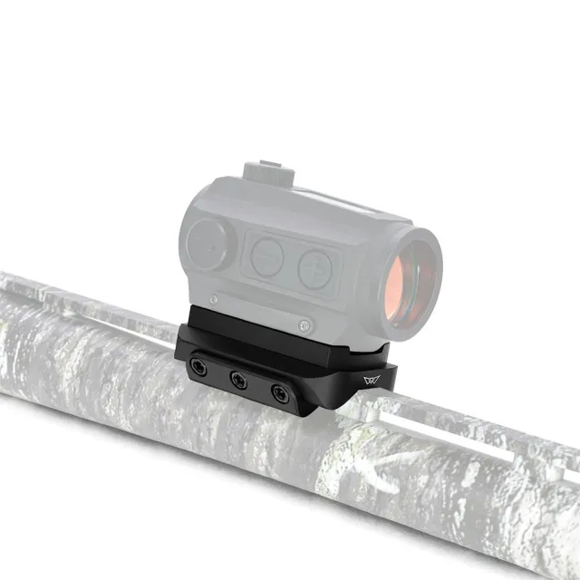 Warne 6111M Shotgun Rib Mount for Aimpoint T1-T2 Black Anodized - View 2