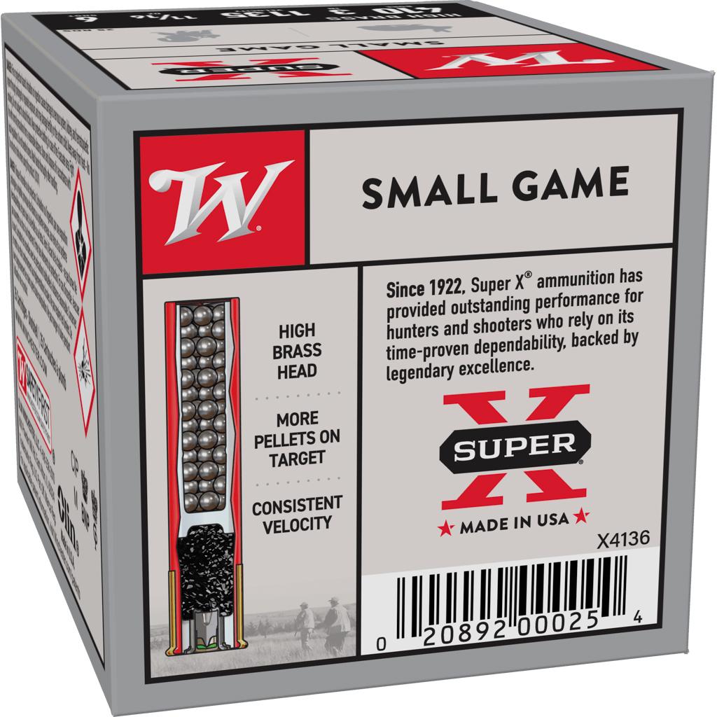 Winchester Super-X 410 Bore Heavy Game Load 6 Shot 11-16 Grain 25 Rounds - View 2
