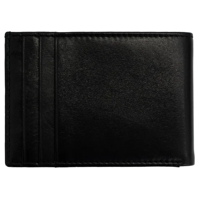 Cameleon 49353 Smith & Wesson Front Pocket Wallet Genuine Leather Black - View 2