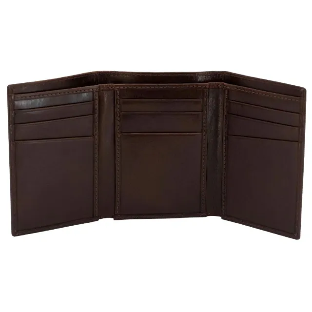 Smith & Wesson Tri-Fold Wallet Brown - View 2