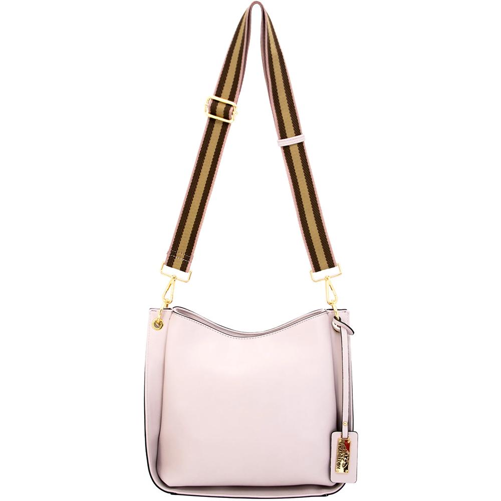 Cameleon 49632 Emma Concealed Carry Purse, Genuine Leather, Lilac - View 2