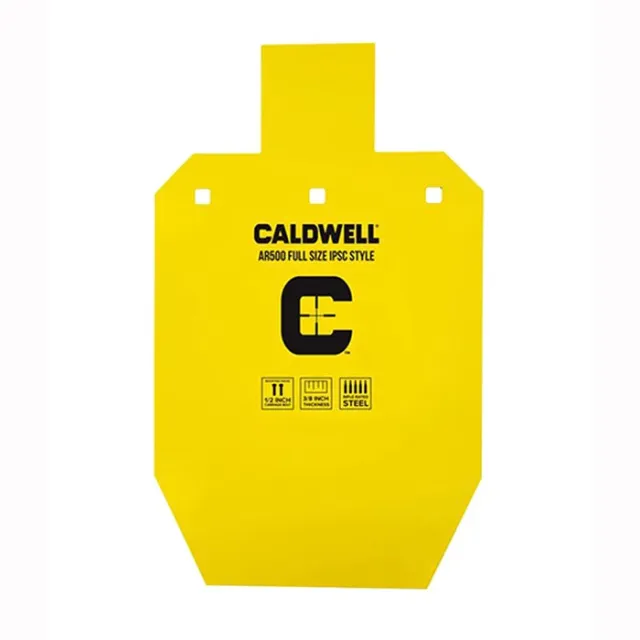 Wheeler 1116705 Caldwell AR-500 Steel Target IPSC Full Size Yellow - View 2