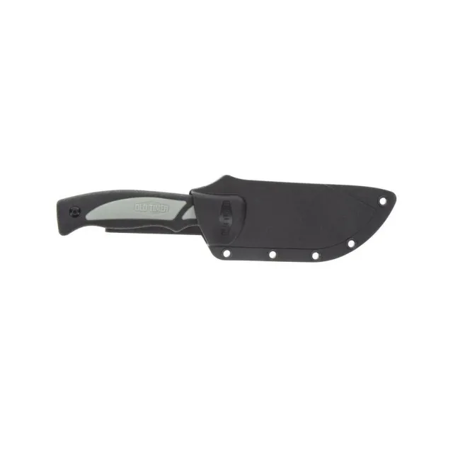 Old Timer Trail Boss 1137138 Gut Hook Knife 3.7 in Stainless Steel Black - View 2