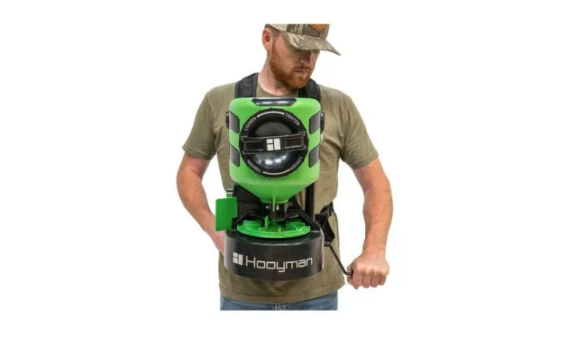 Hooyman 1135909 Manual Chest Seeder 35LB with Shoulder Harness - View 2