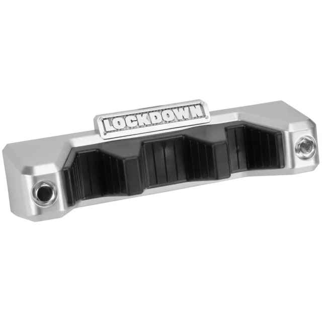 Lockdown 222177 Magnetic Barrel Rack Holds 3 Guns Gray/Black - View 2