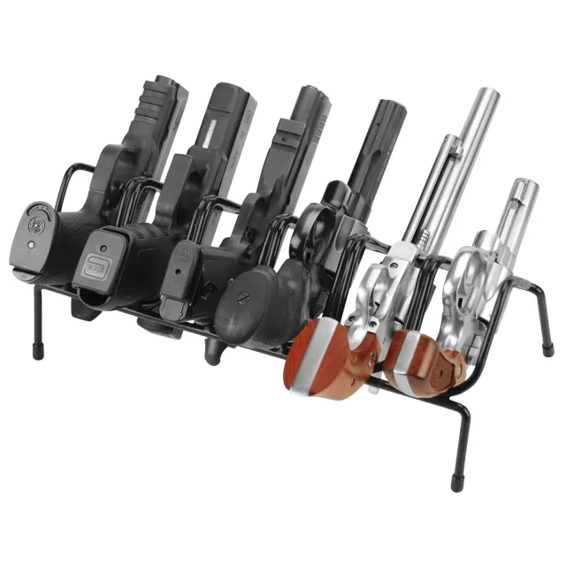 Battenfeld Lockdown 222210 Handgun Rack 6 Capacity Matte Black Finish - View 2