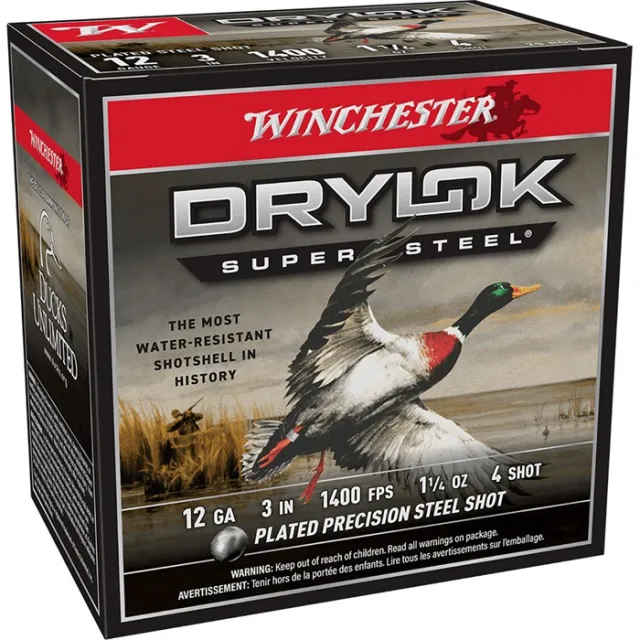 Winchester XSV1234 12 Gauge 3 in 1 1/4 oz 4 Shot 1400 fps 25 Rounds - View 2