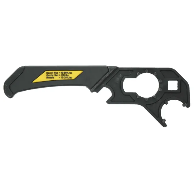 Wheeler 1099561 Armorer's Wrench Steel Black Yellow AR Platform Tools - View 2