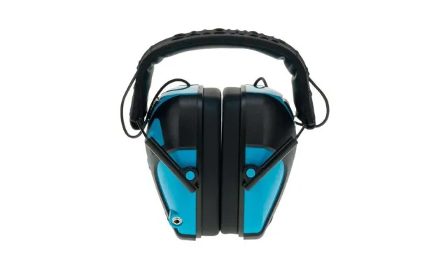 Caldwell 1103307 E-Max Pro Youth Hearing Protection, 23dB NRR, Neon Blue - View 2