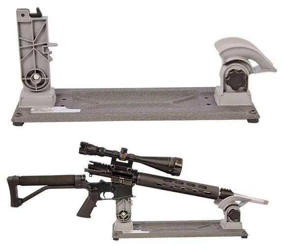 Wheeler 156224 Armorer's Vise Gray Polymer Rigid Steel Adjustable - View 2