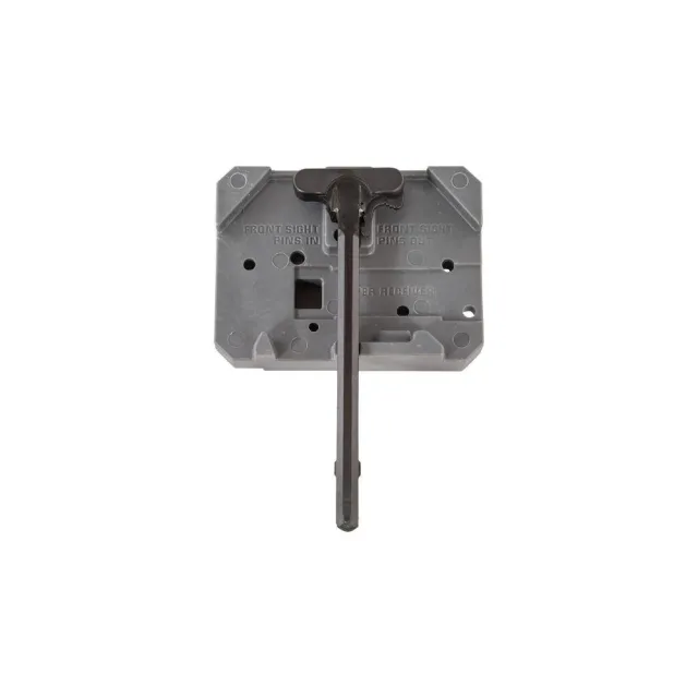 Wheeler Delta Series AR Armorer's Bench Block: Durable Urethane, Ideal for AR-15 Assembly, Grey - View 2