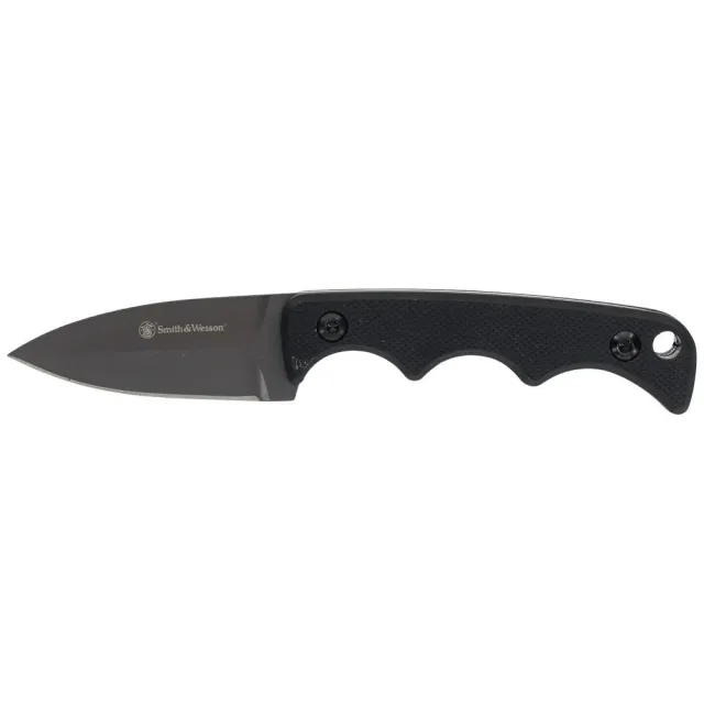 Smith & Wesson 1193156 H.R.T. Neck Knife 8Cr13MoV Blade G10 Handle - View 2