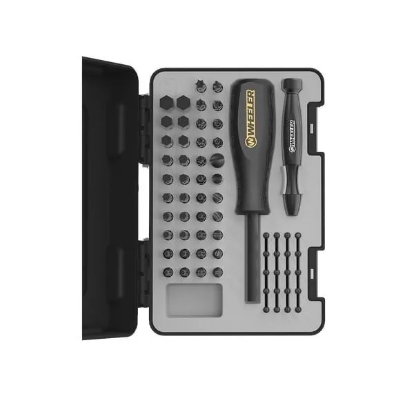 Wheeler 4001007 Hex Torx Screwdriver Set 65 Pieces Rubber Grip Magnetized - View 2