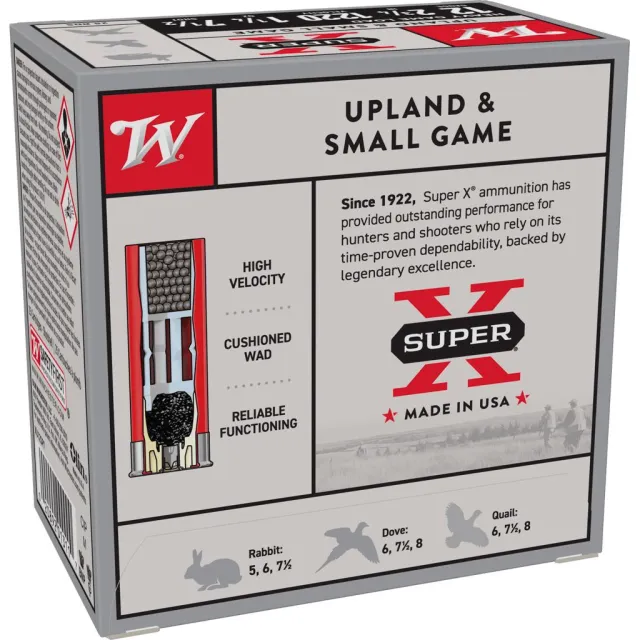 Winchester XU12SP7 12 Gauge 2.75 in 1 1/4 oz 7.5 Shot 25 Rounds - View 2