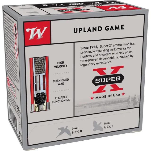 Winchester XU12SP8 12 Gauge 2.75 in 1 1/4 oz #8 Shot 25 Rounds - View 2